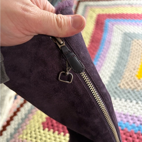 Nike Lab Purple Suede Women's Boots - Picture 5 of 10